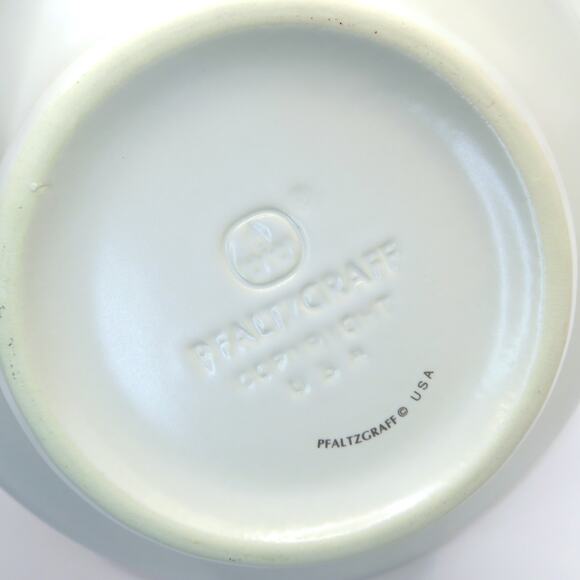 Pfaltzgraff Cape May Stoneware Pillar Solitude Candle Holder Birdhouse Set of 2 - Picture 9 of 13